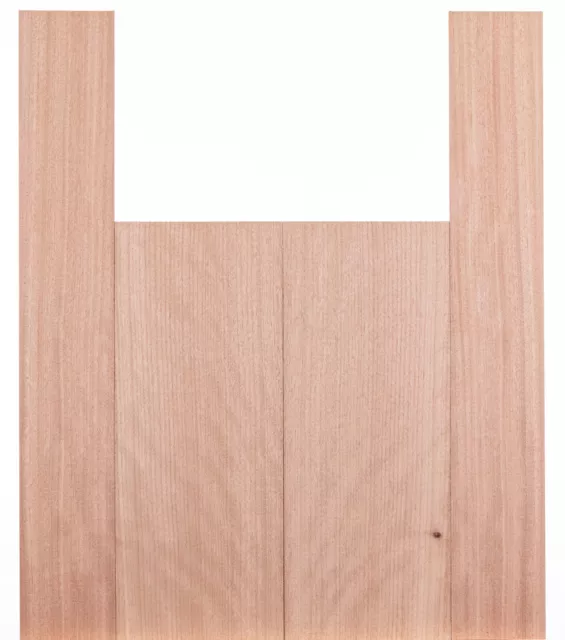 Tonewood Okoume madera acústica guitarra backs & laterales set 5239 3