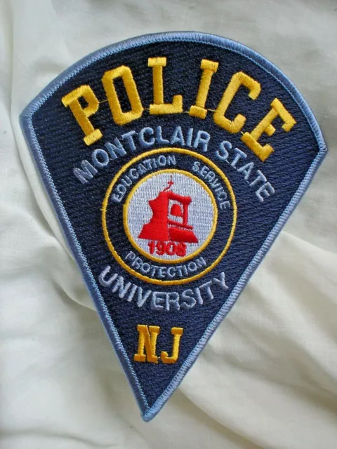 F1 One Sew On  Cloth Patch Approx 10 Cm Montclair State University Nj /