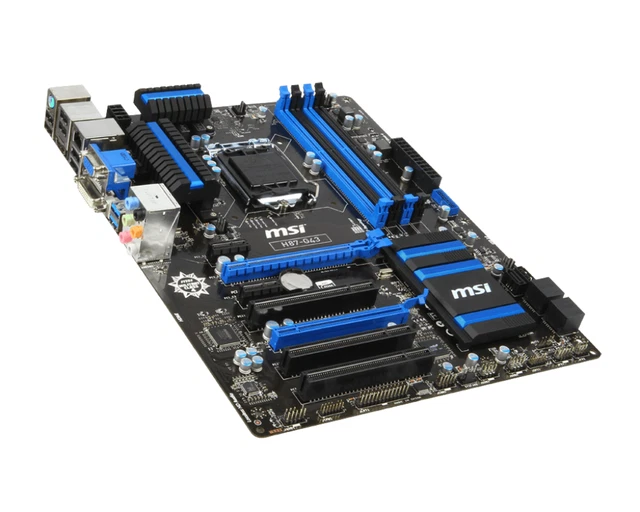 MSI SCHEDA MADRE socket lga 1150 ram ddr3 atx motherboard H87 mainboard