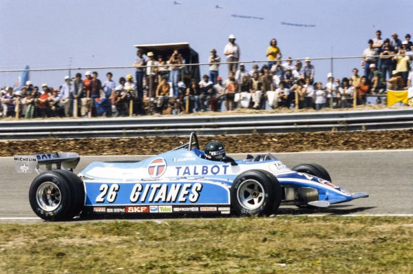 Photo Ancienne F1 1982 - Eddie Cheever, Ligier Matra JS17, Jean-Pierre Jarier, Osella