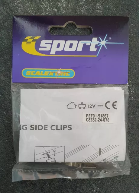 Scalextric track fixing clips sales