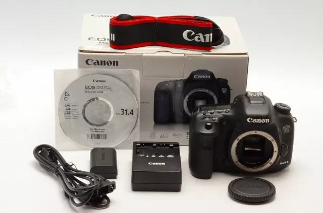 "Exc+3" Canon EOS 7D Mark II 20.2MP Digital SLR Camera Body From Japan 781B