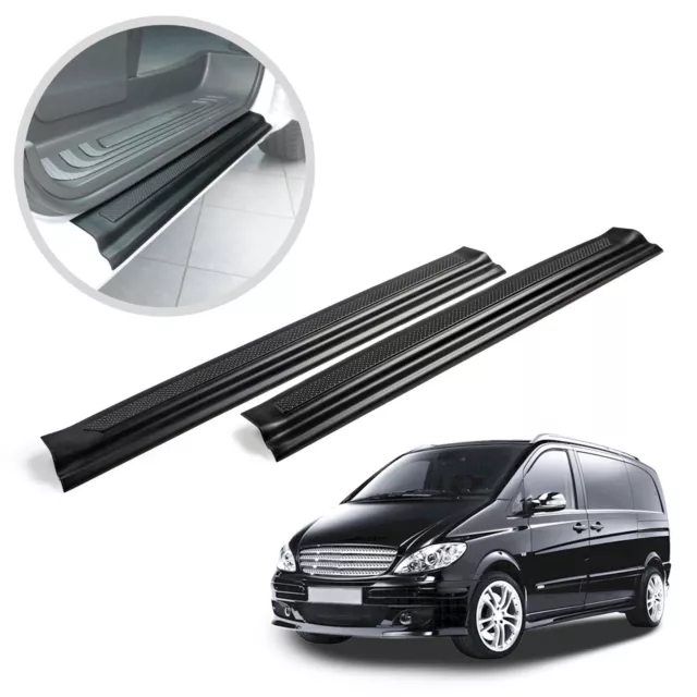 para MERCEDES VITO/VIANO W639 2003-2014 PROTECTOR DE UMBRALES ESTRIBO DE PUERTA