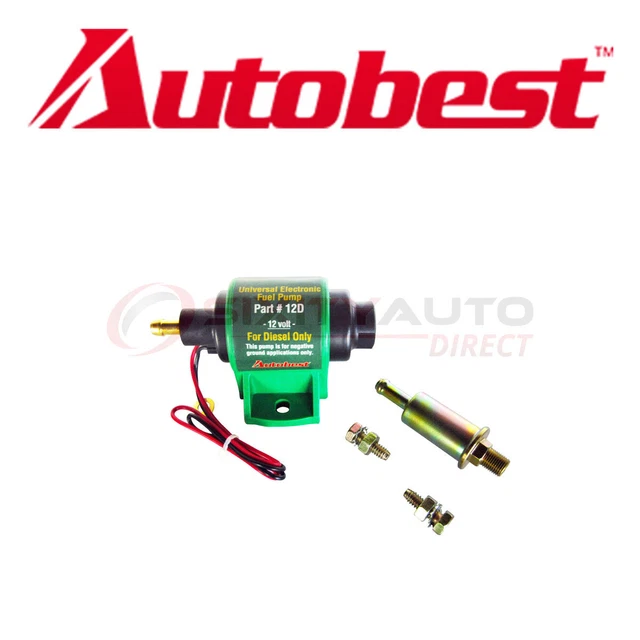 Autobest Externally Mounted Electric Fuel Pump for 1968 Jeep DJ5 3.2L L4 - wt