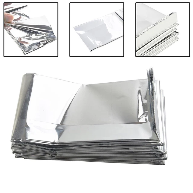 New Silver Double Side Reflective Mylar Film Greenhouses Plant Growing 210x120cm