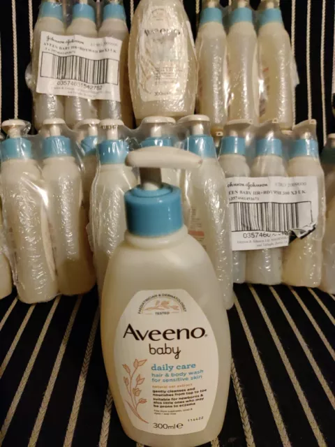 Aveeno Baby Daily Care Hair & Body Wash - 300ml Sensitive Skin Eczema