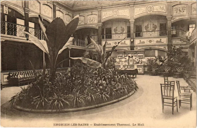 CPA Enghien les Bains Thermal Establishment, Le Hall FRANCE (1309748)