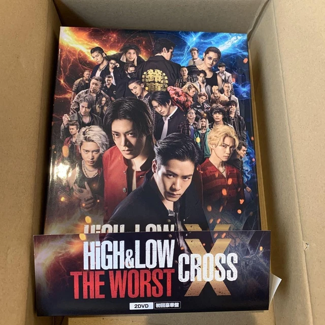 HIGH&LOW THE WORST CROSS 2DVD フォトブック付き New HiGH&LOW THE WORST X Cross First Limited Edition 2 DVD+