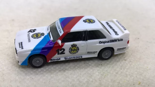 Herpa 3525 BMW M3 E30 weiß rot lila blau Warsteiner Motorsport DTM Original (29)