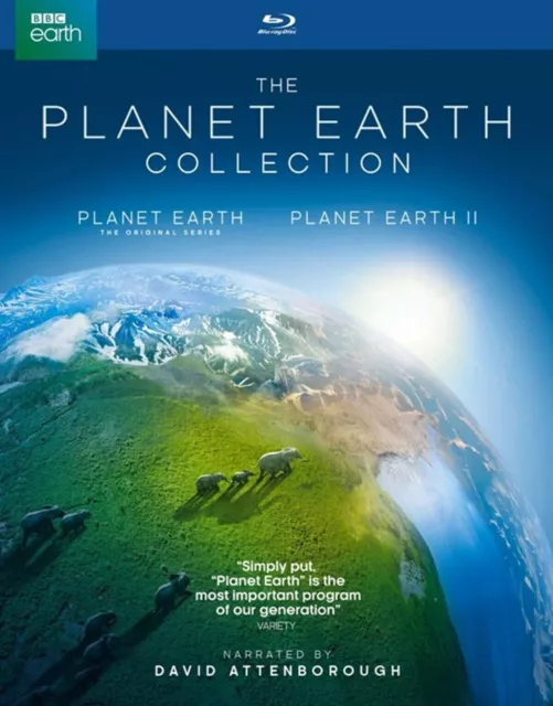 The Planet Earth 1 & 2 Collection Blu-ray BBC David Attenborough *NEW* FREE SHIP