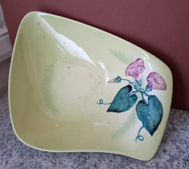 Carlton Ware Antique Hand Painted Bowl With Convolvulus