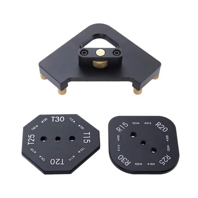 Gabarit Universel Pour Serrure Tubulaire 56-62 Mm X 24-30 Mm - Modèle Réglable Pour Défonceuse