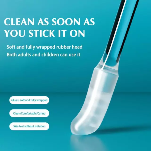 Sticky Ear Stick Sticky Ear Grabing strumento pulizia batuffoli di cotone trincea orecchio H0S1