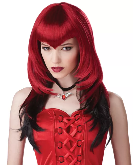 Twilight Gothic Dracula Temptress Vampire Adult Costume Wig