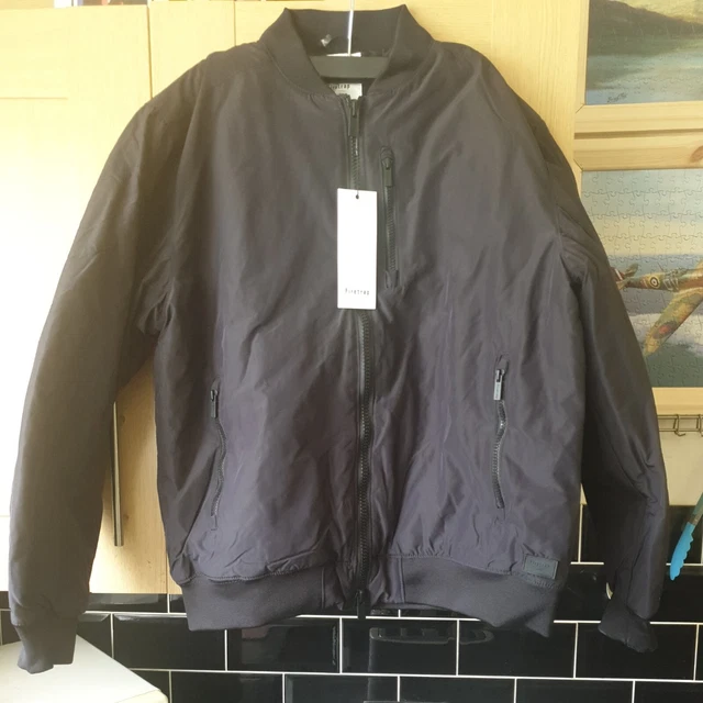 FIRETRAP MENS BOMBER Jacket Coat Top Long Sleeve Zip Full Chest Pocket 12.94 PicClick UK