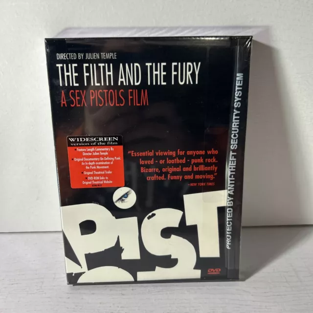 The Filth and The Fury A Sex Pistols Film DVD - BRAND NEW SEALED!