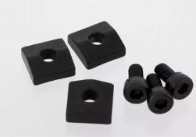 Quality Locking Nut Block Cap BLACK 4 Floyd Rose Schaller Tremolo Guitar Bridge