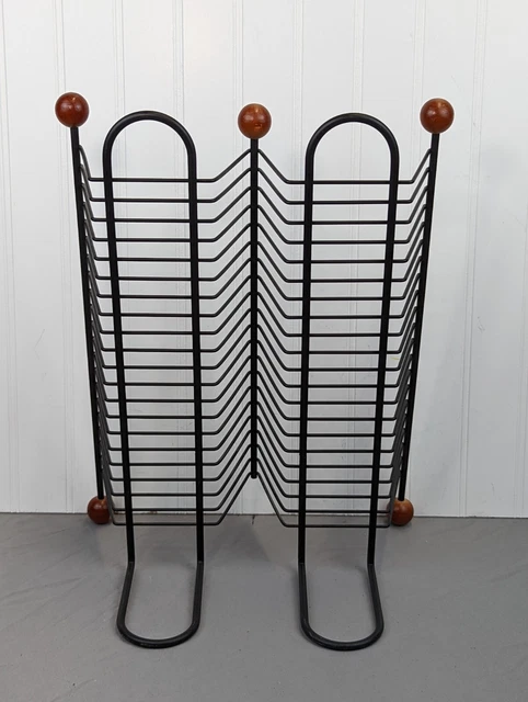 Doppel Metall Medienturm CD Rack Halter Ständer Aufbewahrung Display fasst 40 CDs 2