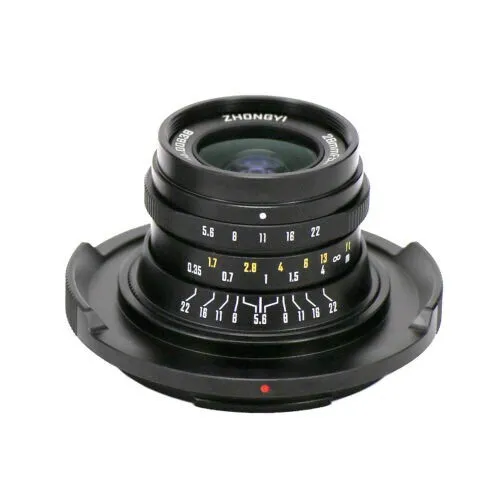 Zhongyi Mitakon Speedmaster 28mm F5.6 Full Frame Lens fujifilm GFX mount Camera