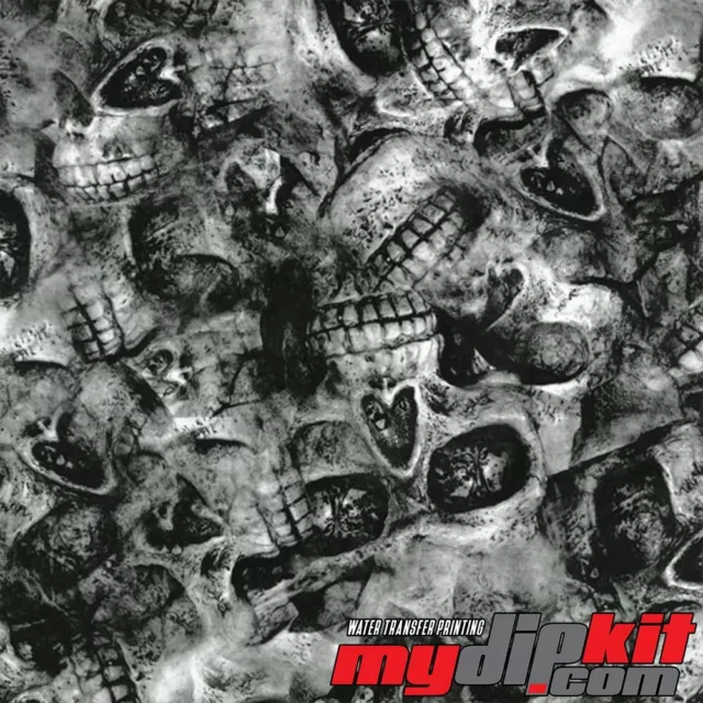 Hydrographics Film Hydro Dipping Water Transfer Print Film LL869 Depltd Cranium