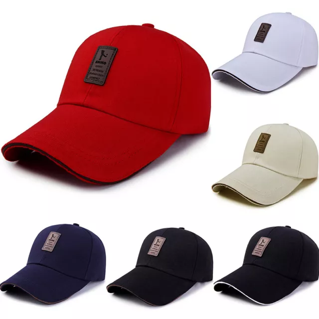 Réglable Perma Curve Trucker Cap Plain Hat Mens Women Unisex Baseball Hip H ❥ 《