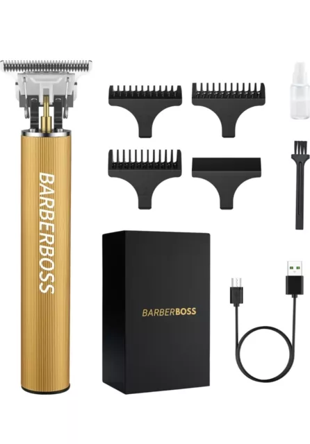 BarberBoss Professionale Barba Trimmer Uomini & Tagliacapelli Uomo:...