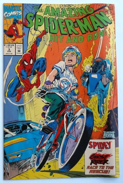 The Amazing Spider-Man - Hit and Run! Nr. 03 - 1991 (Englisch, Marvel Comics)