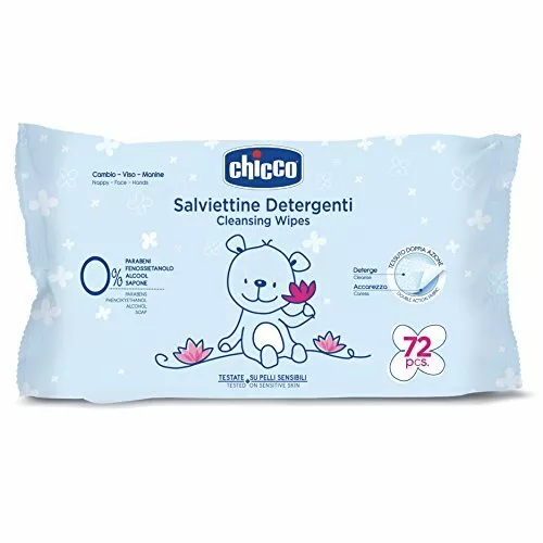 salviett CHICCO DA 72 neonato natural sensation