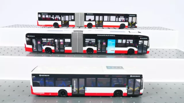 1:87 H0 Rietze Konvolut u.a. MB eCitaro G  Gelenkbus Hamburger Hochbahn #3MK729