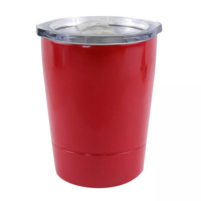 8oz Small Thermos Car Coffee Mug Insulated Coffee Tea Cup w/ Spill Free Lid  #XJ3