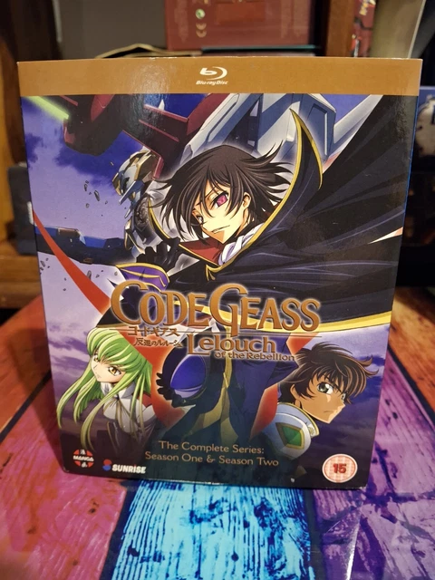 CODE GEASS: LELOUCH of the Rebellion Complete Series Collection Blu-ray ...