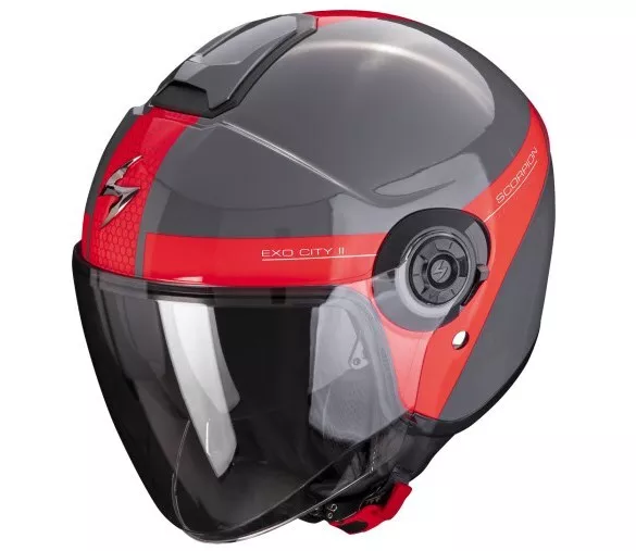 Moto Scorpion Exo-City II Court Casque Jet Taille : M(57)