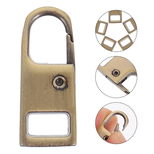 Mousquetons En Laiton Robustes - Boucle En U Dorée - Pour Hamac, Escalade, Porte-clés - 2 Pièces - 4