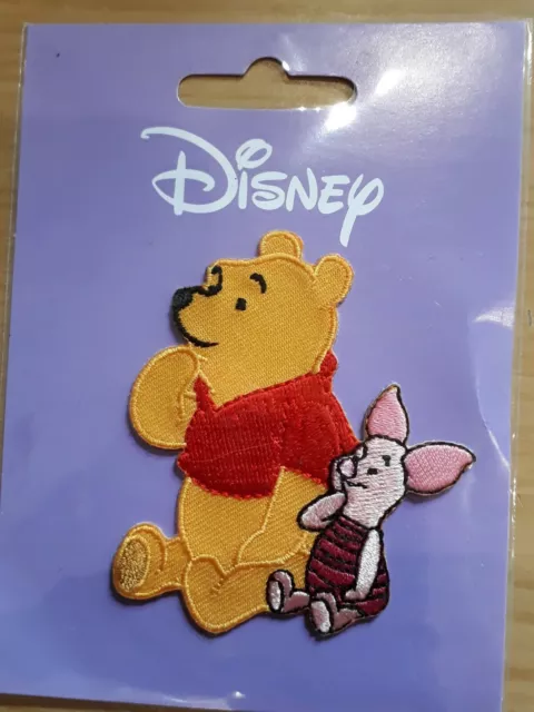 Disney Iron on Patch. Winnie the Pooh & Piglet