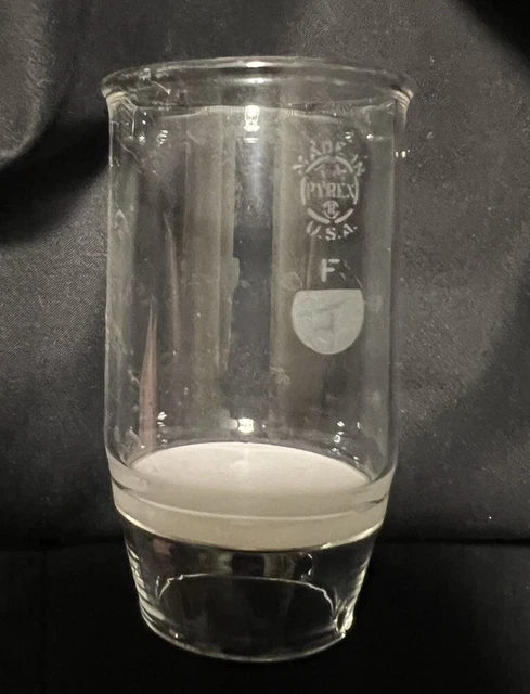 Used Pyrex 30mL Gooch Crucible Medium Fritted 30mm Disc