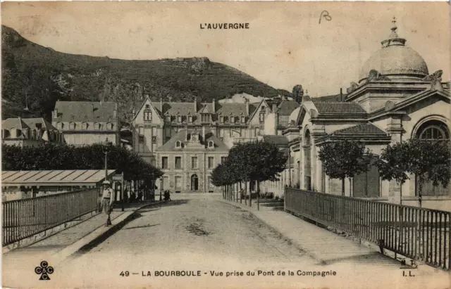 CPA La BOURBOULE Vue prise du Pont de la Compagnie (720800)