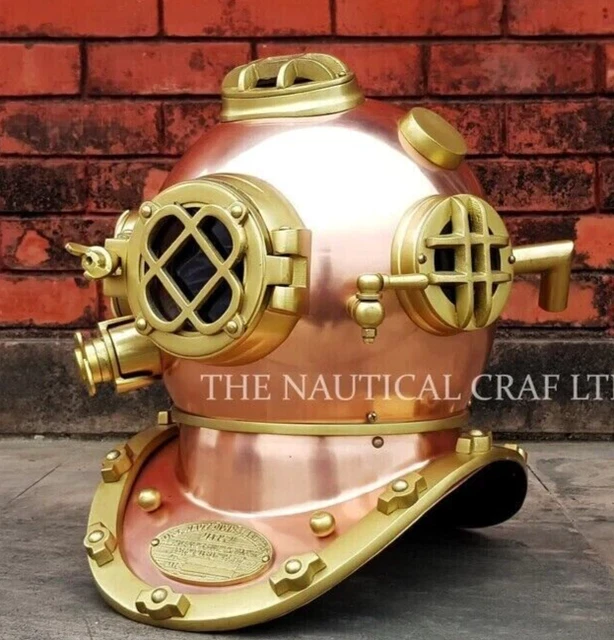 Diving helmet | US navy mark V divers helmet Black antique marine diving