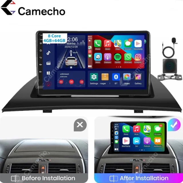 4+64G Carplay Android 13 Auto Für BMW X3 E83 2004-12 Autoradio NAVI GPS WIFI DSP