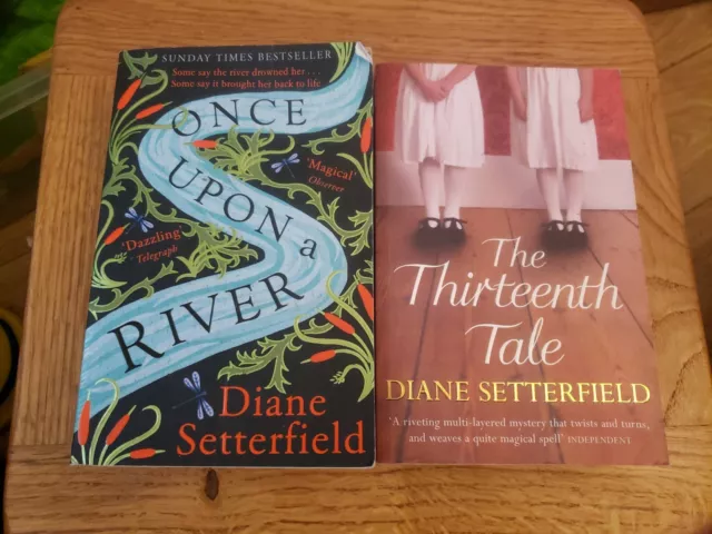 Diane Setterfield Book Bundle - The Thirteenth Tale - Once Upon A River