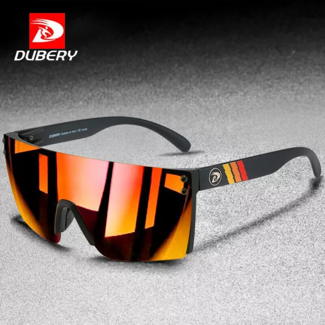 DUBERY Herren Sport Polarisierte Sonnenbrille Outdoor Angeln Fahren Brille UV400