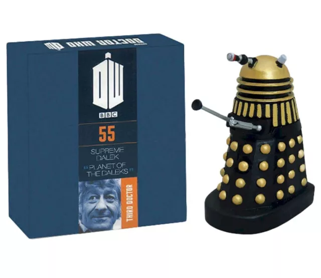 DOCTOR WHO EAGLEMOSS Figure Supreme Dalek 55 Planet Of The Daleks 14.99 PicClick UK