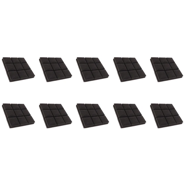 10Pcs Noise Reduction Sponge Board High Absorption Sound Dampening Materials