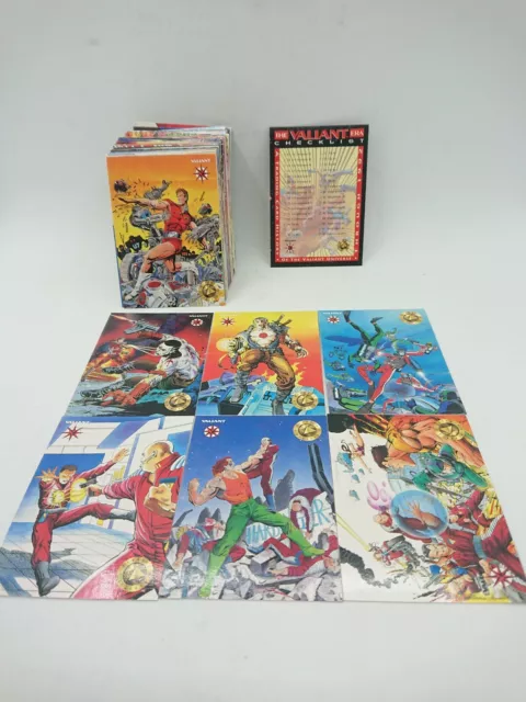 The Valiant Era 1993 Complete 120 Base Trading Card Set Comics Valiant Universe