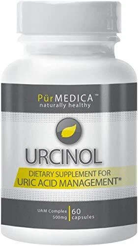 PurMEDICA Urcinol Uric Acid - Gout Support for Joint Mobility & Flare Ups