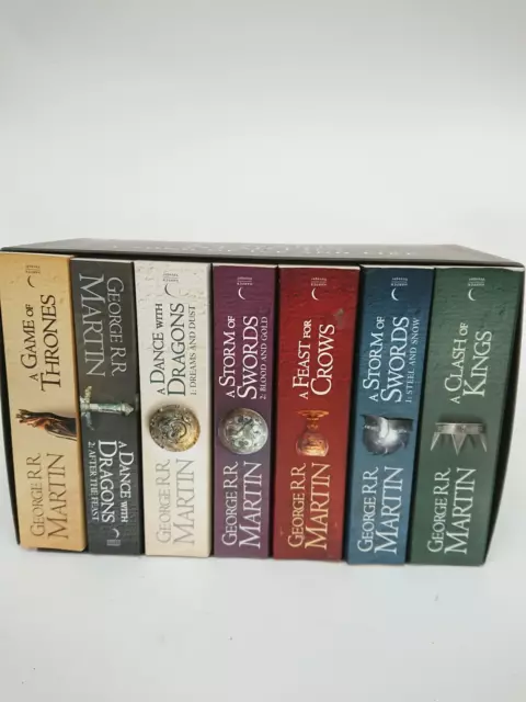 Games Of Thrones A Song Of Ice And Fire 7 Book Set Collection George R R Martin