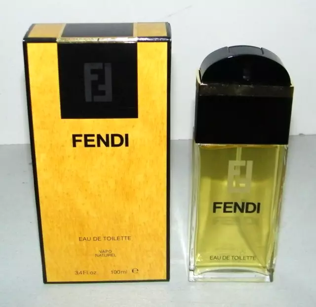 VINTAGE FENDI EAU De Toilette Perfume Spray Full Size 3.4oz 100ml Open ...