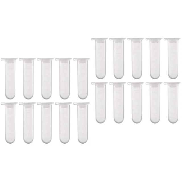 100 pcs Tube Test Tube Centrifuge Bottle Ultracentrifuge Tubes