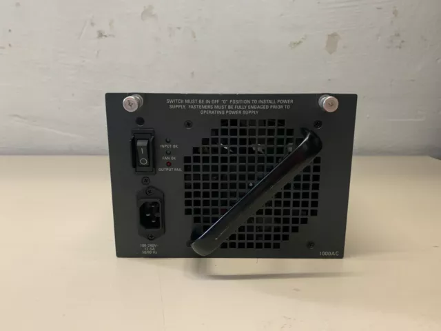 Repuesto de fuente de alimentación de CA CISCO - PWR-C45-1000AC - Catalyst 4500 1000 W (solo datos)