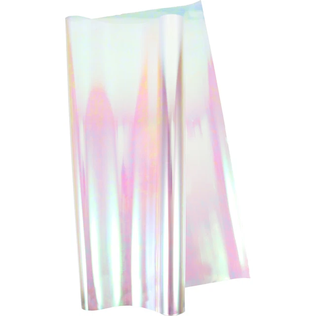 1 rollo de envoltura regalo arco iris celofán envoltura ramo de papel regalo caja envolvente