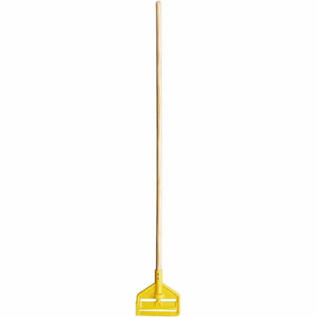 Rubbermaid FGH115000000 Invader 54" Wood Wet Mop Handle Side Gate Style
